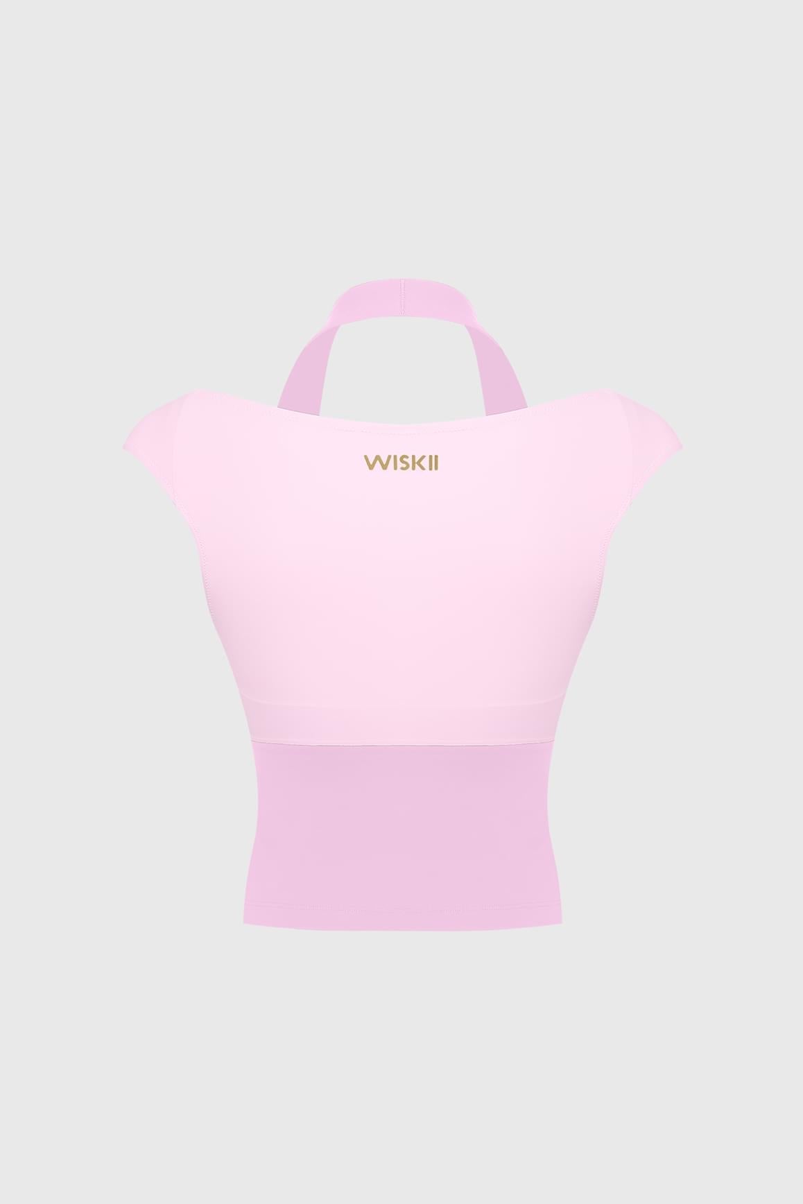 Halter Cap-Sleeve Top - WISKIIWS689sakuraballetS