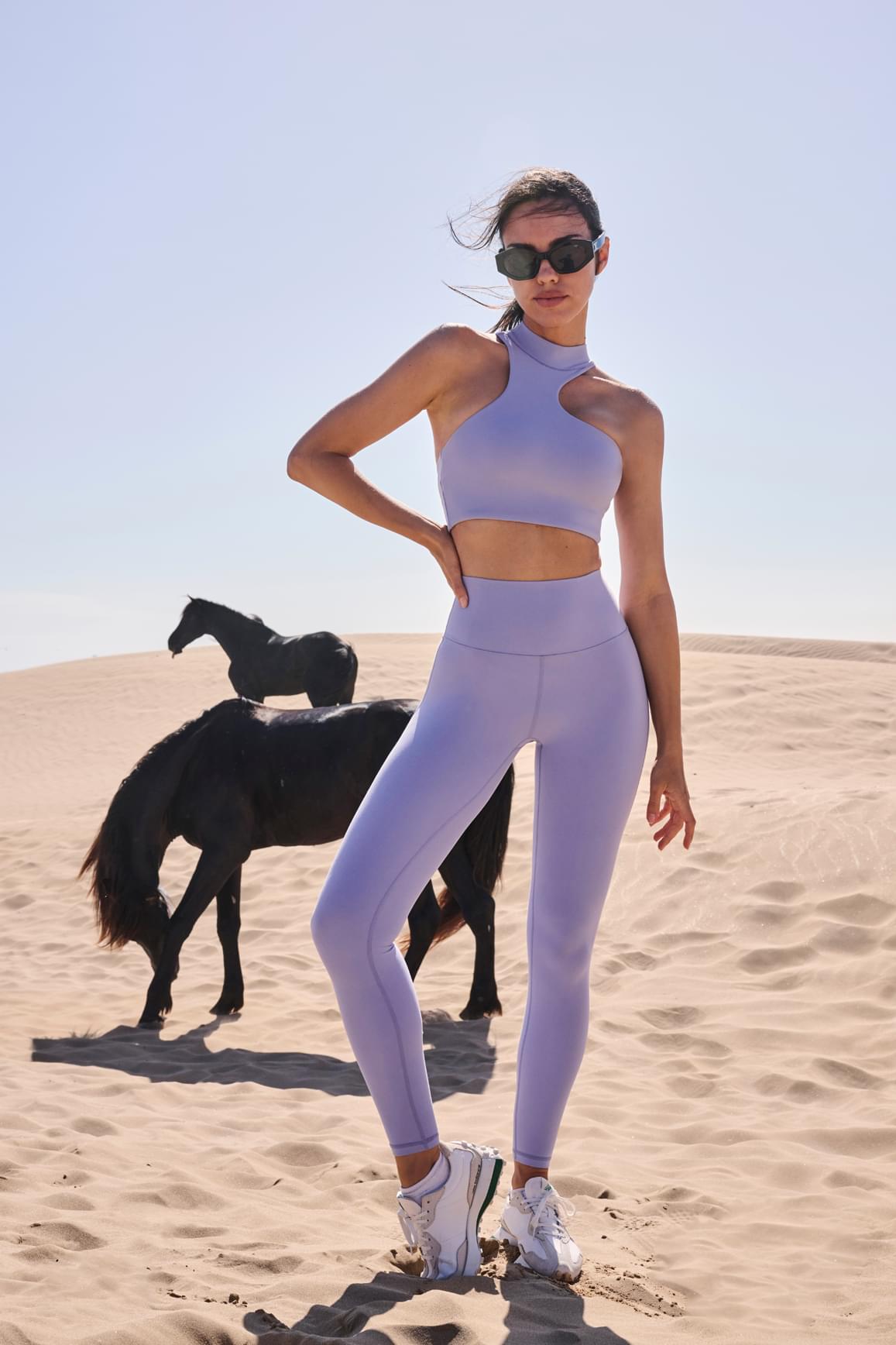 High-waist Training Legging - WISKIIWS241lavenderfrostS