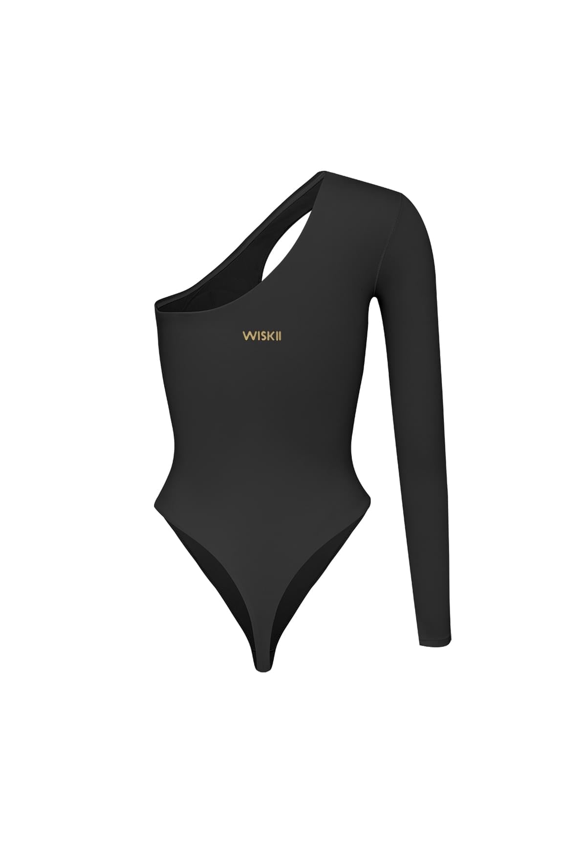 Long Sleeve Cutout Bodysuit - WISKIIWS523blackS