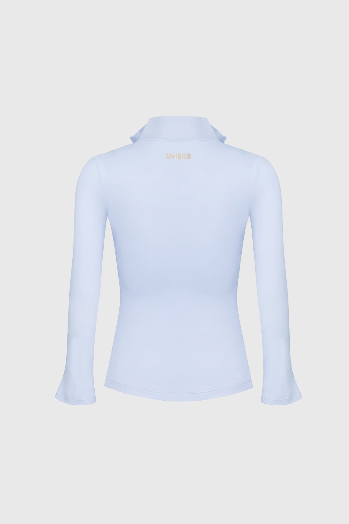 Long Sleeve Half Zip Top - WISKII - Shirts & Tops