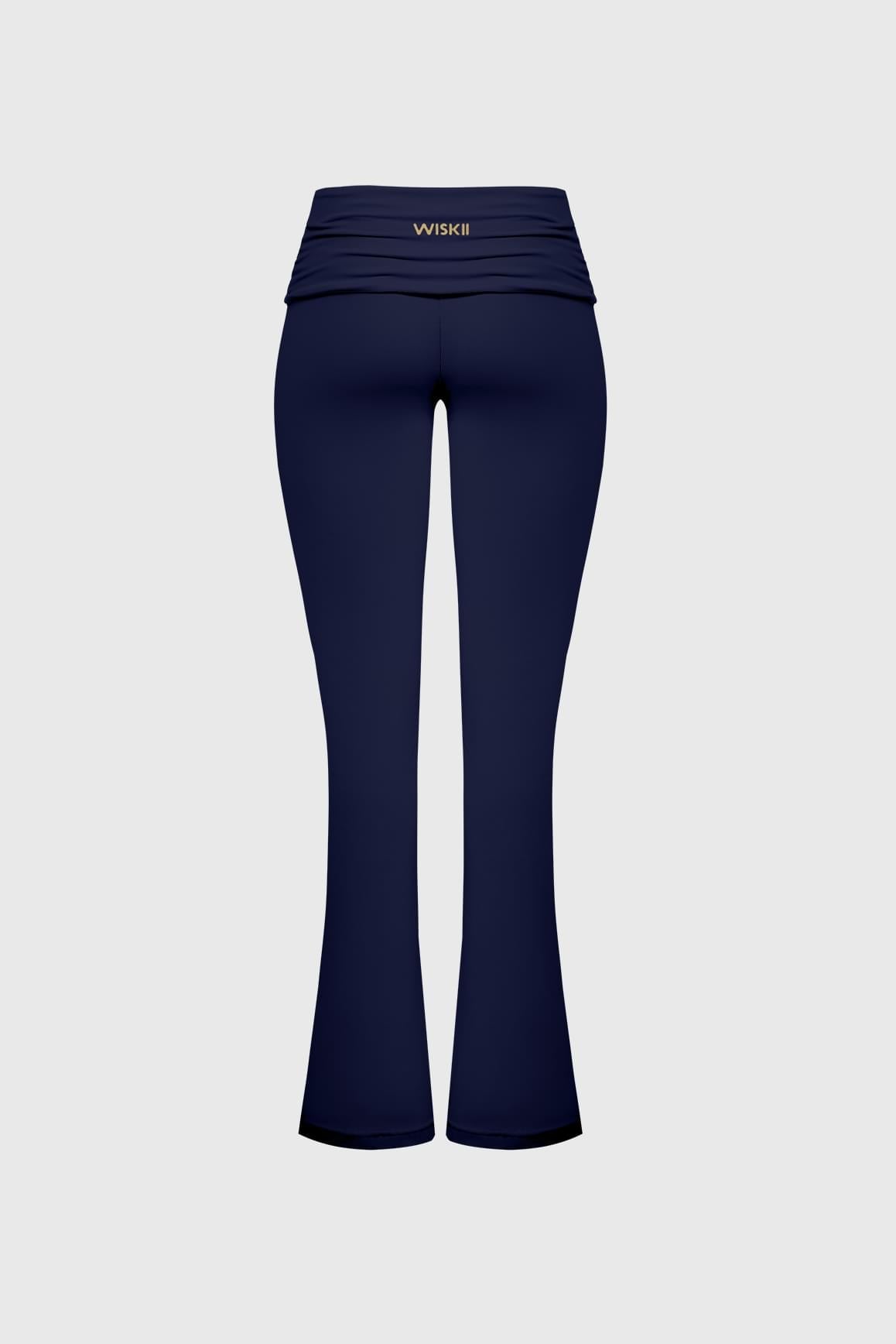 Low Rise Scrunch Flare Legging - WISKII - Leggings