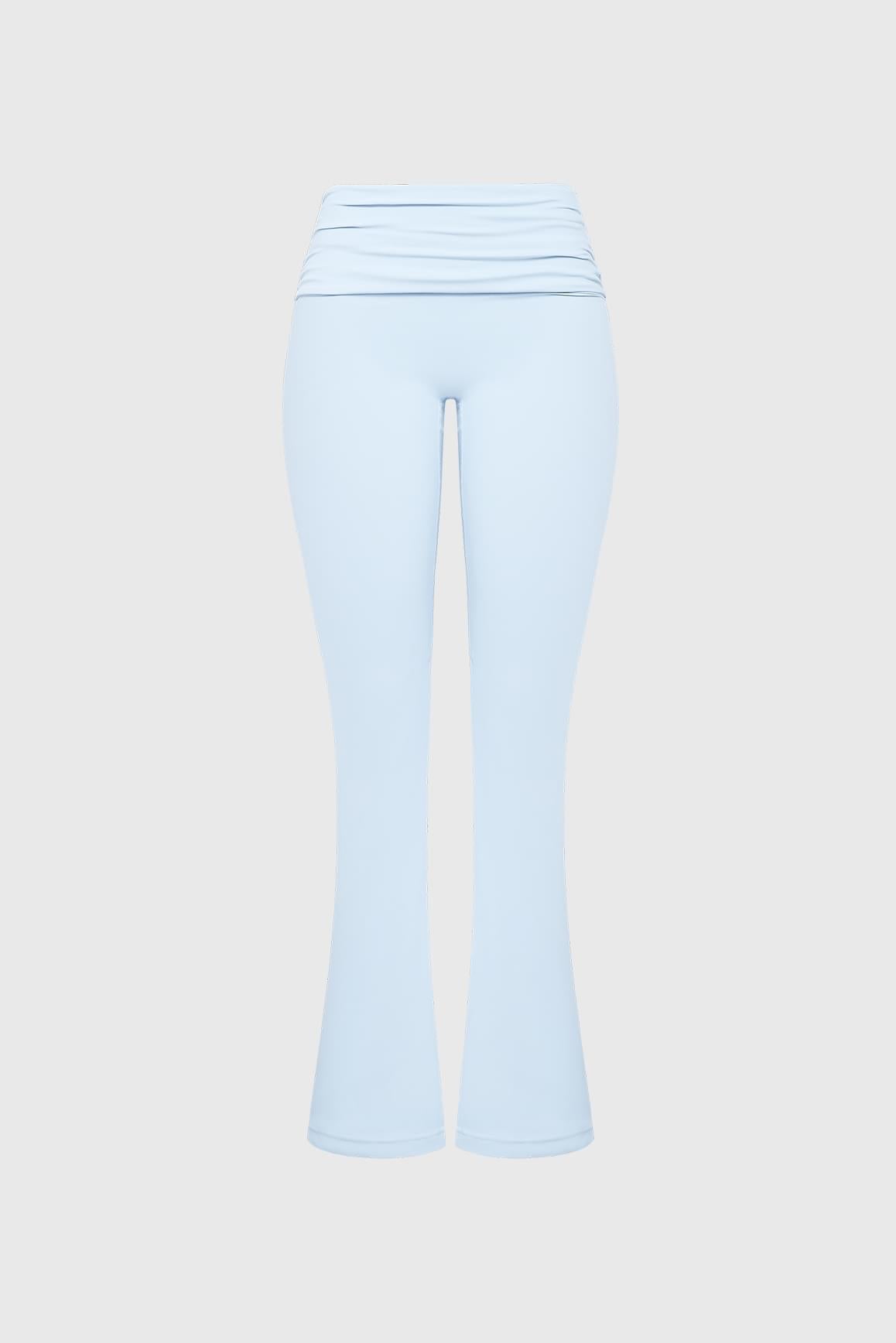 Low Rise Scrunch Flare Legging - WISKII - Leggings