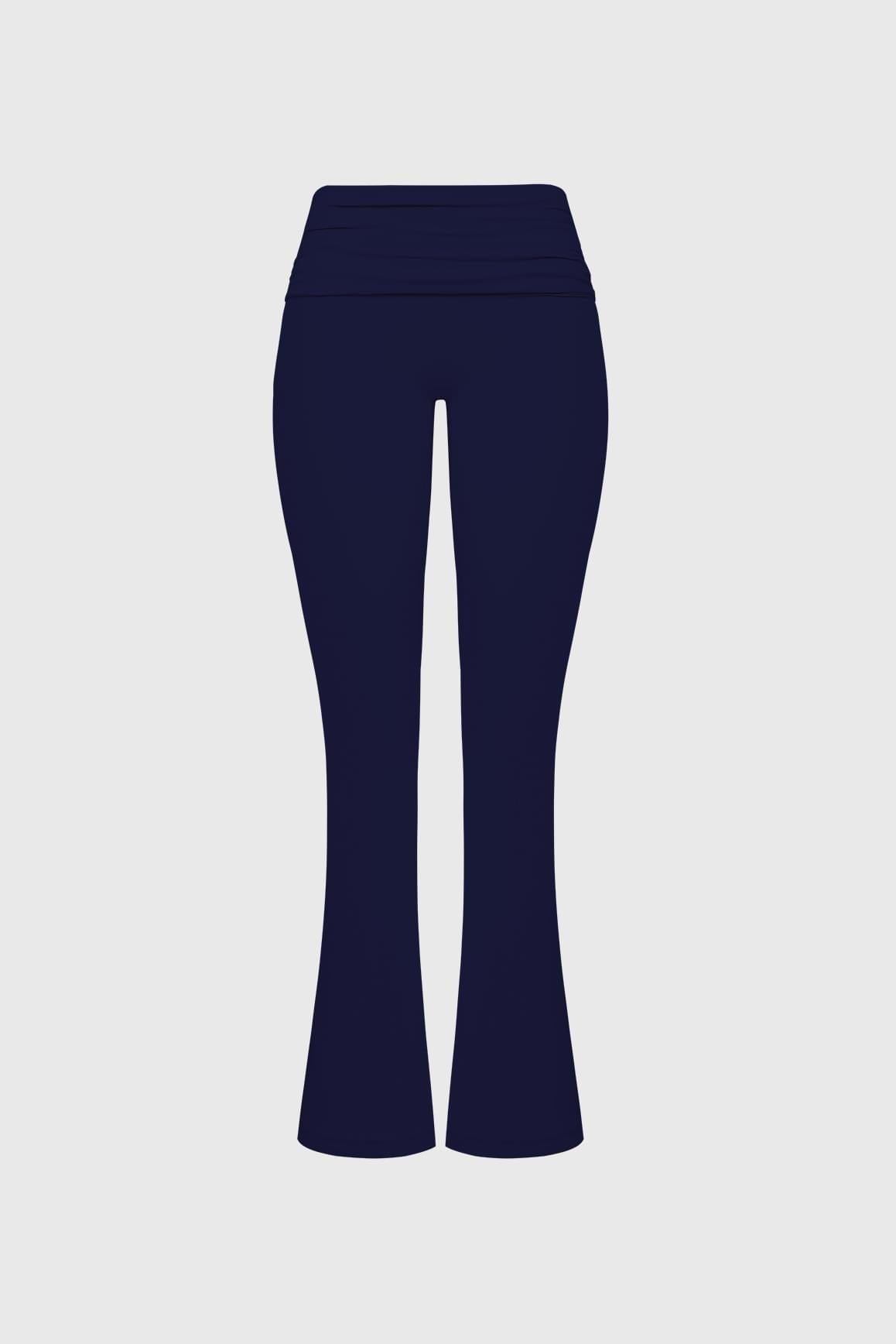 Low Rise Scrunch Flare Legging - WISKII - Leggings