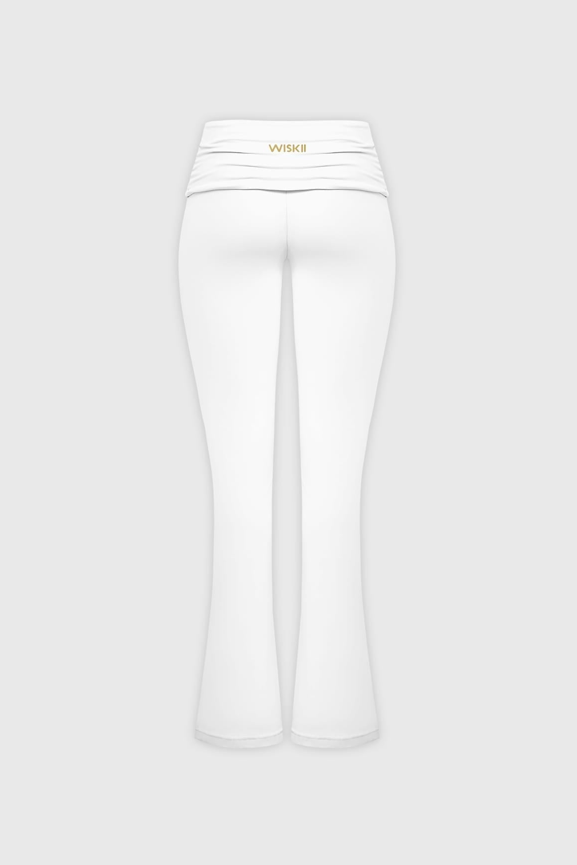Low Rise Scrunch Flare Legging - WISKII - Leggings