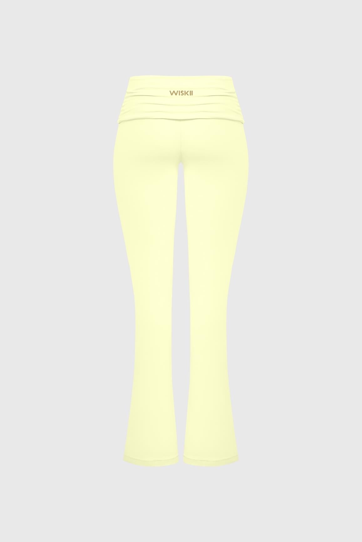 Low Rise Scrunch Flare Legging - WISKII - Leggings