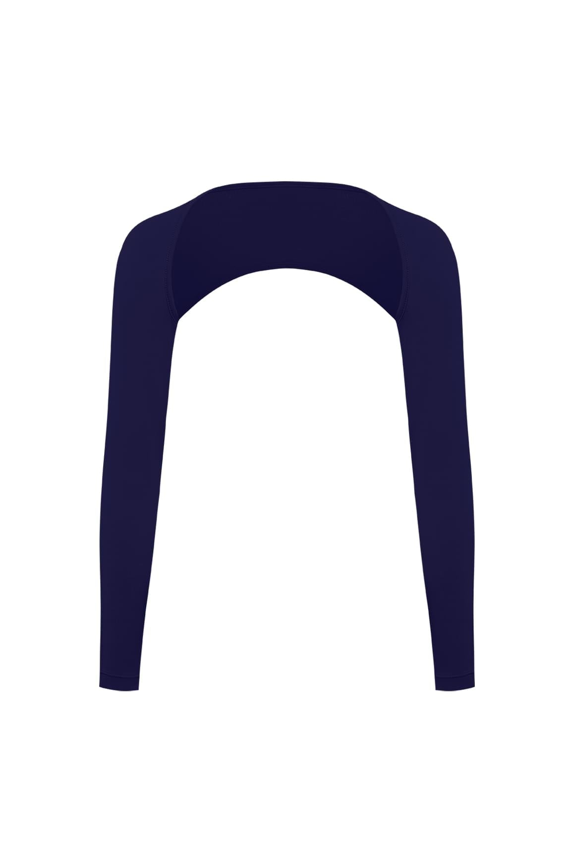 Minimal Long Sleeve Sports Shrug - WISKII - Bolero