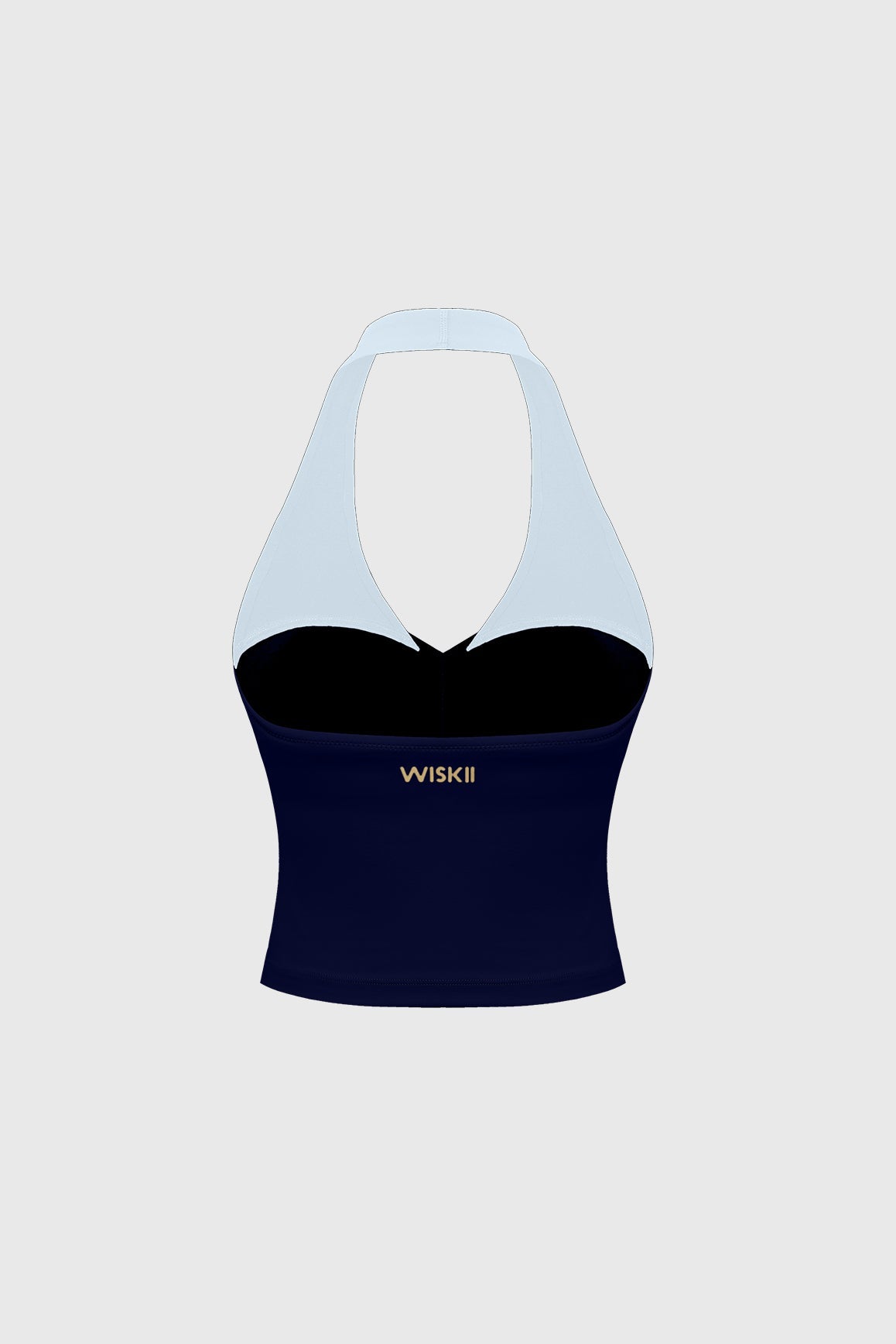 Riviera Contrast Halter Tank - WISKIIWS688midnightcapriS
