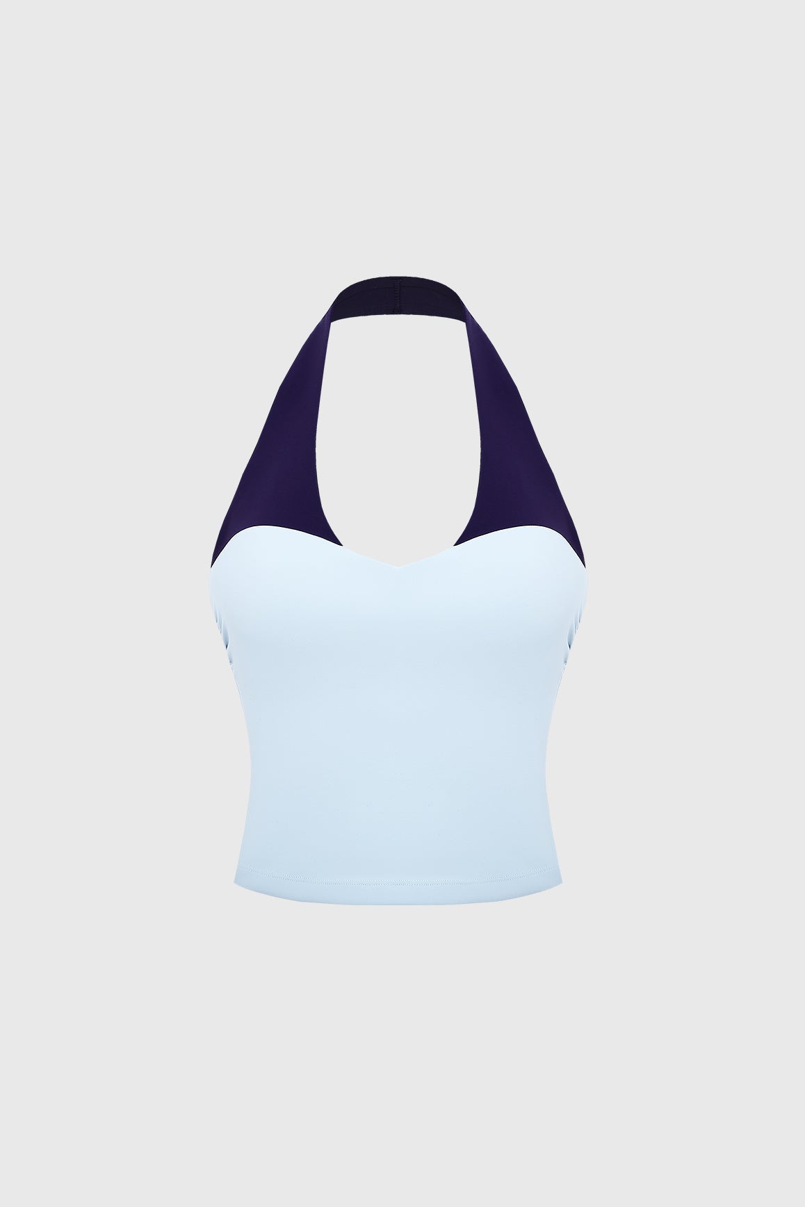 Riviera Contrast Halter Tank - WISKII - Tank Bra