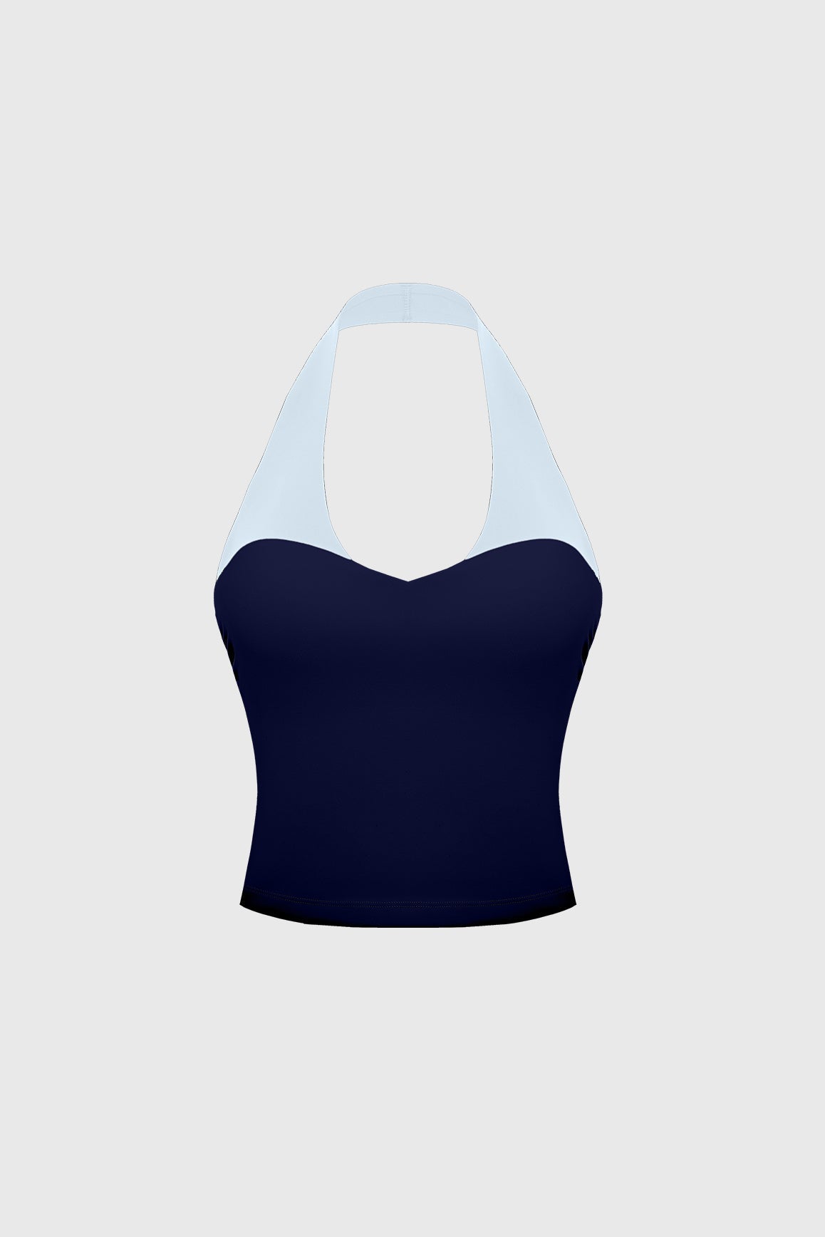 Riviera Contrast Halter Tank - WISKII - Tank Bra