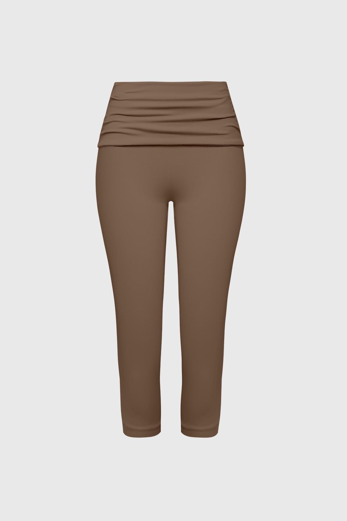 Riviera Low Rise Capri Legging - WISKIIWS697deserttruffleS