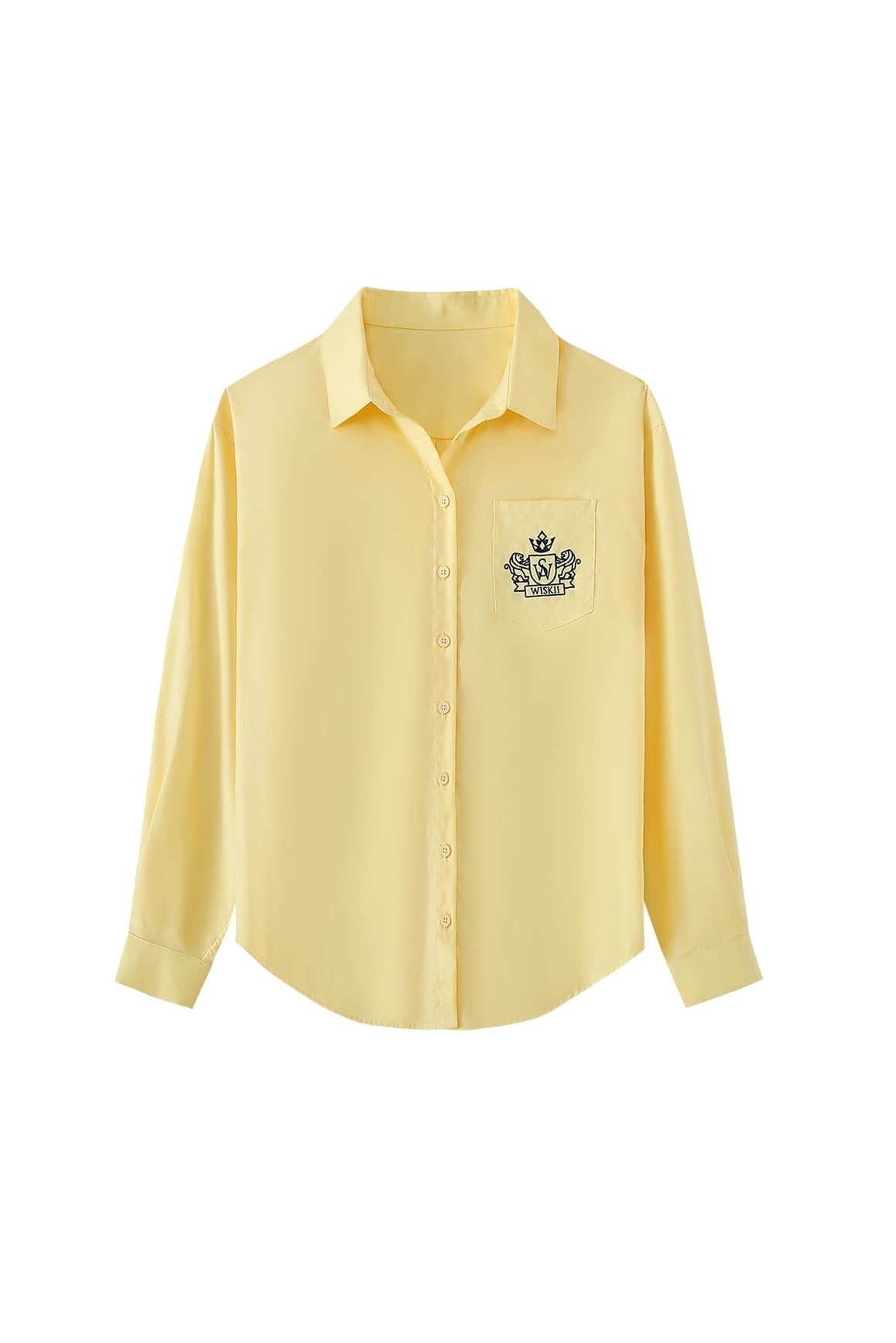 Riviera Relaxed Cotton Shirt - WISKIIWS591lemonsorbetS/M