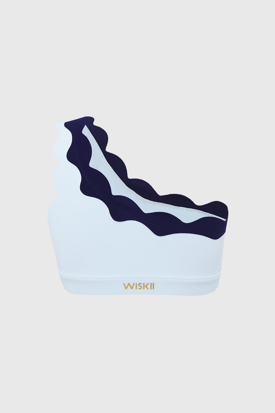 Riviera Scallop One-Shoulder Bra - WISKIIWS677caprimidnightS