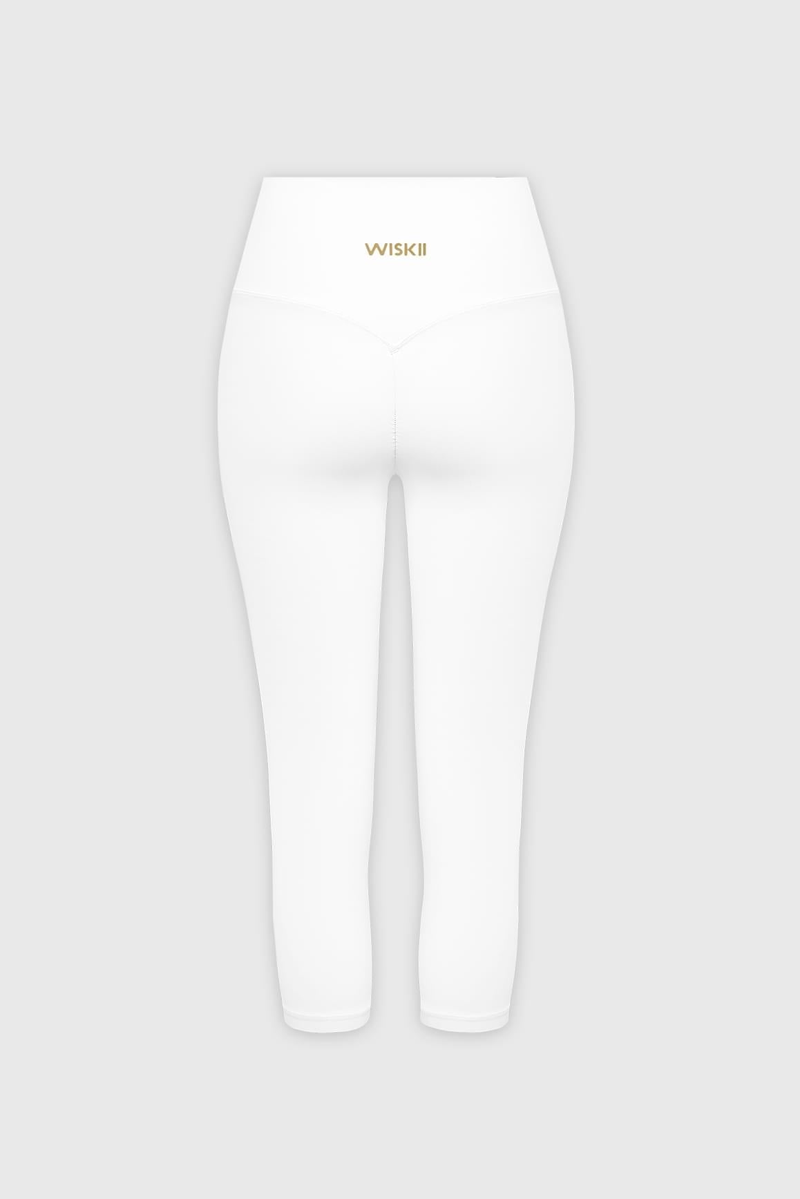Riviera Scrunch Capri Legging - WISKIIWS705ivoryS