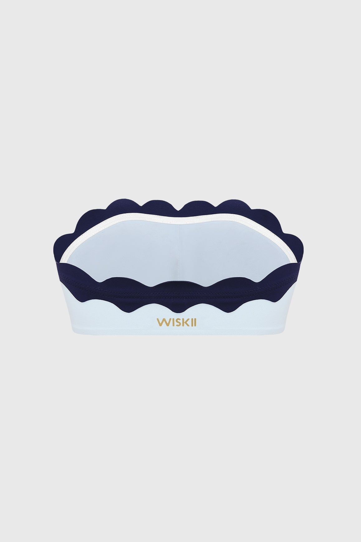 Scallop Contrast Bandeau - WISKIIWS675caprimidnightS