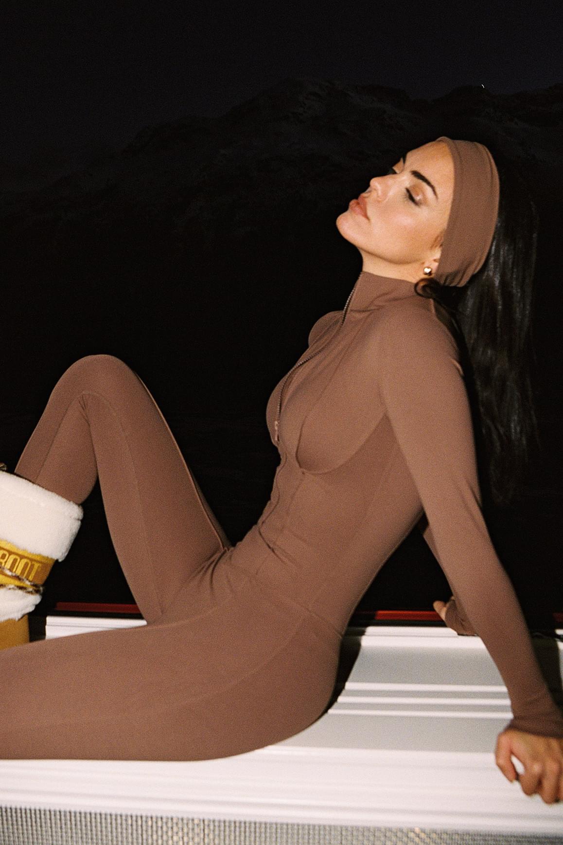 Solace Tailored Zip Catsuit - WISKIIWS655mochamousseS