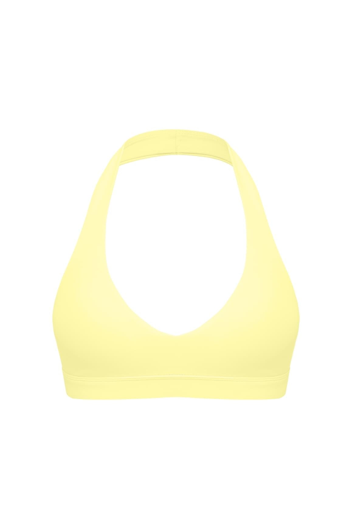 V-Cut Halter Bra - WISKII - Sports Bra