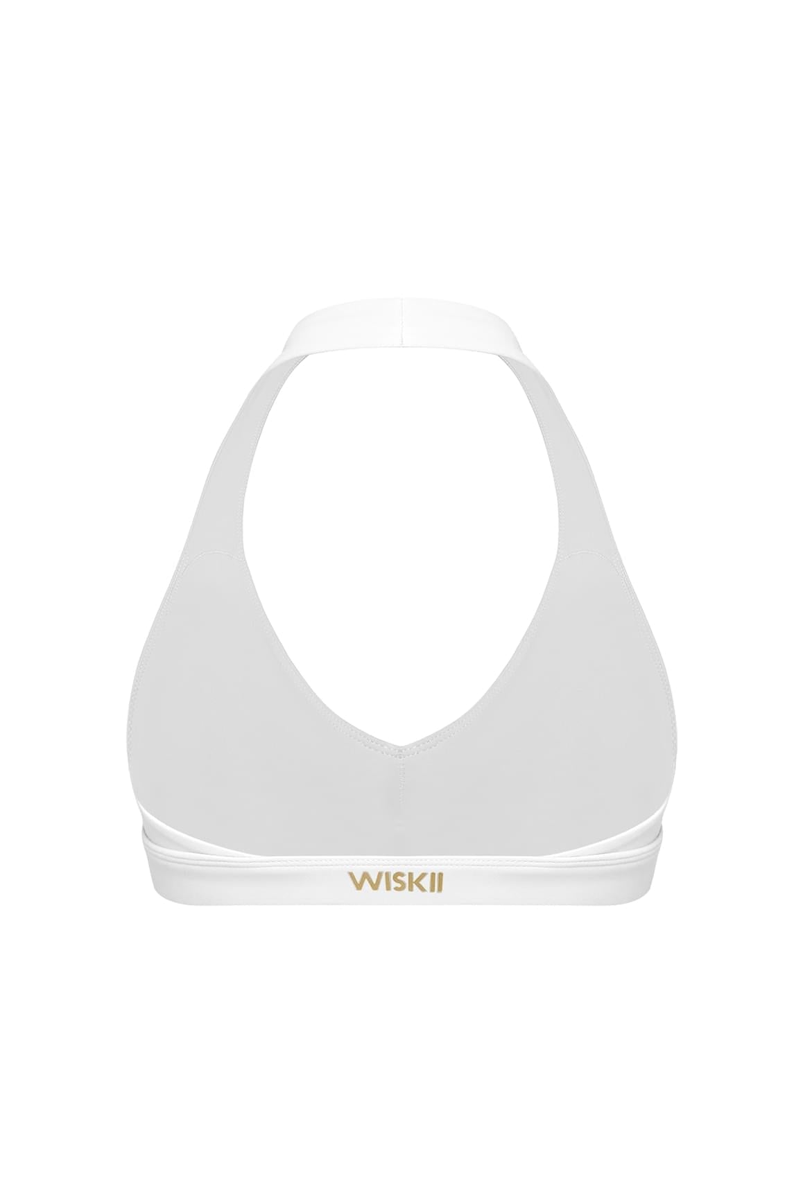 V-Cut Halter Bra - WISKII - Sports Bra