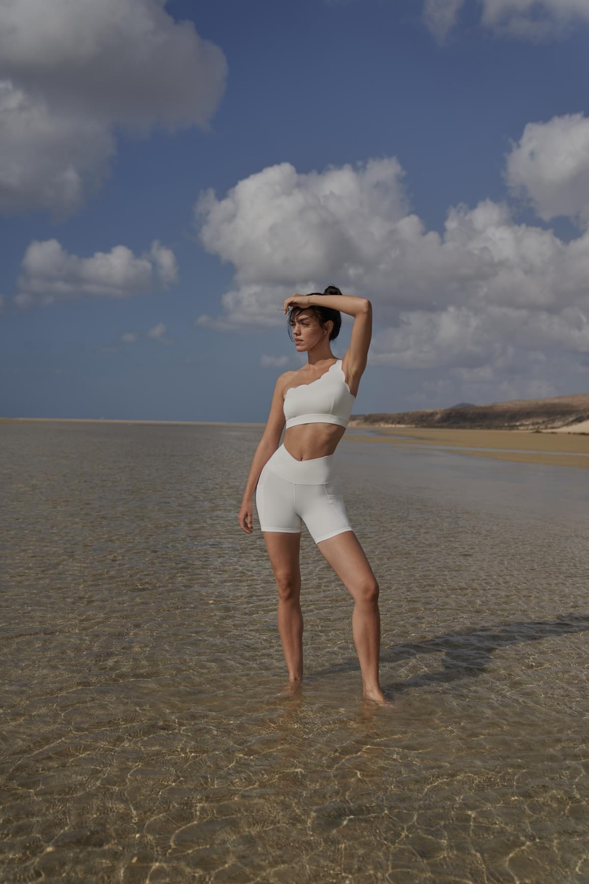 V-Waist Vigorous Short - WISKIIWS265ivoryS