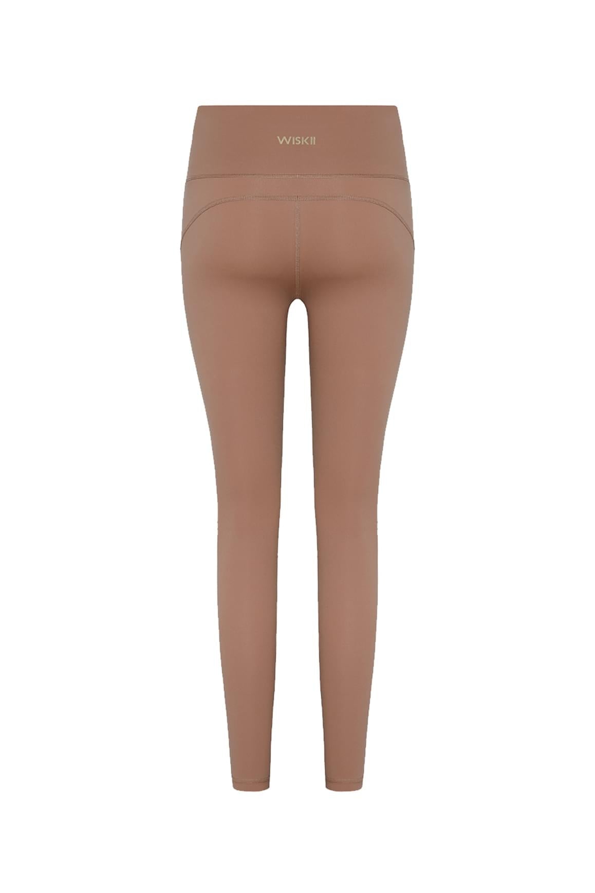 V-waist Yoga Legging - WISKIIWS240TuscanTanS