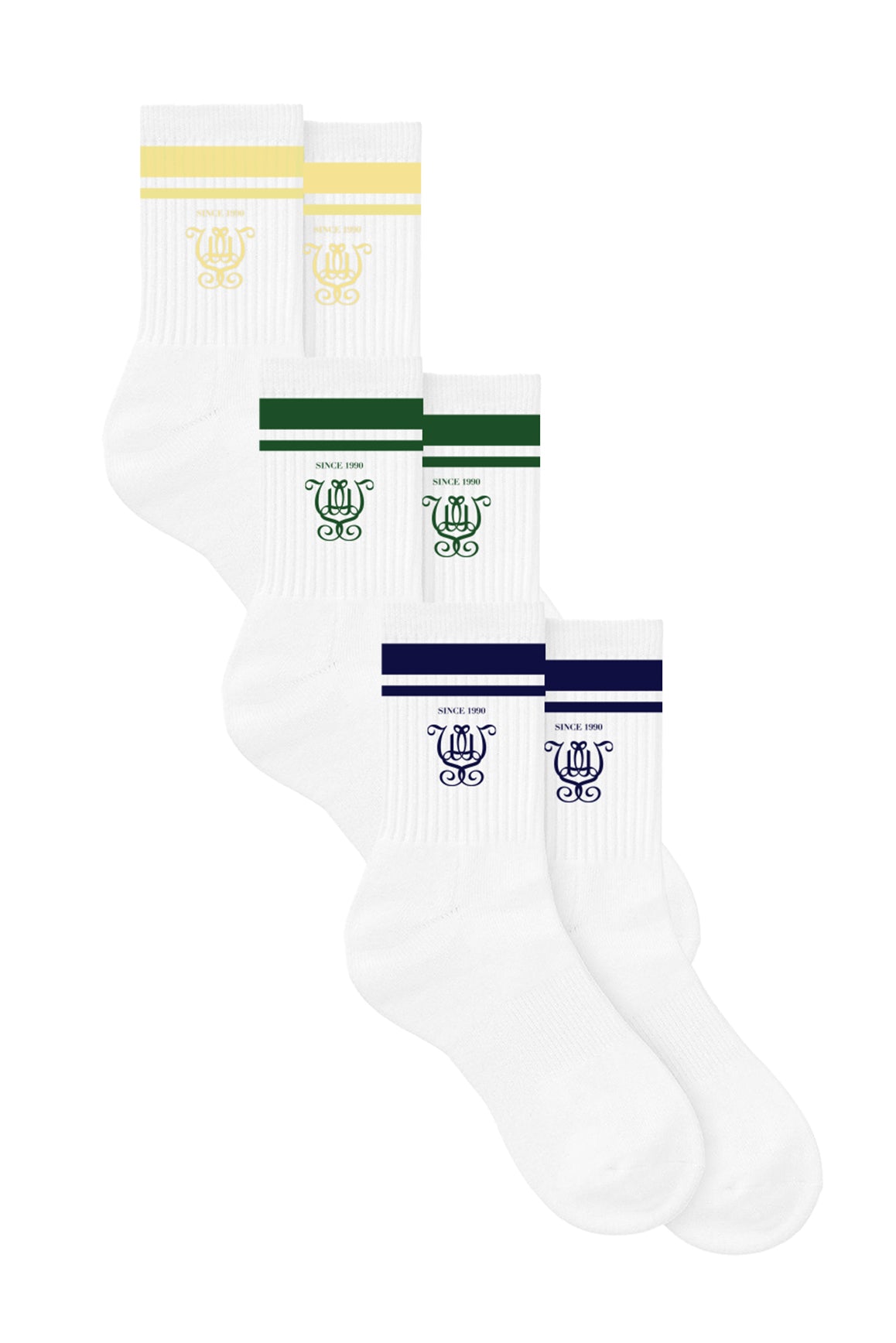Varsity Tennis Socks 3-Pack | WISKII Active