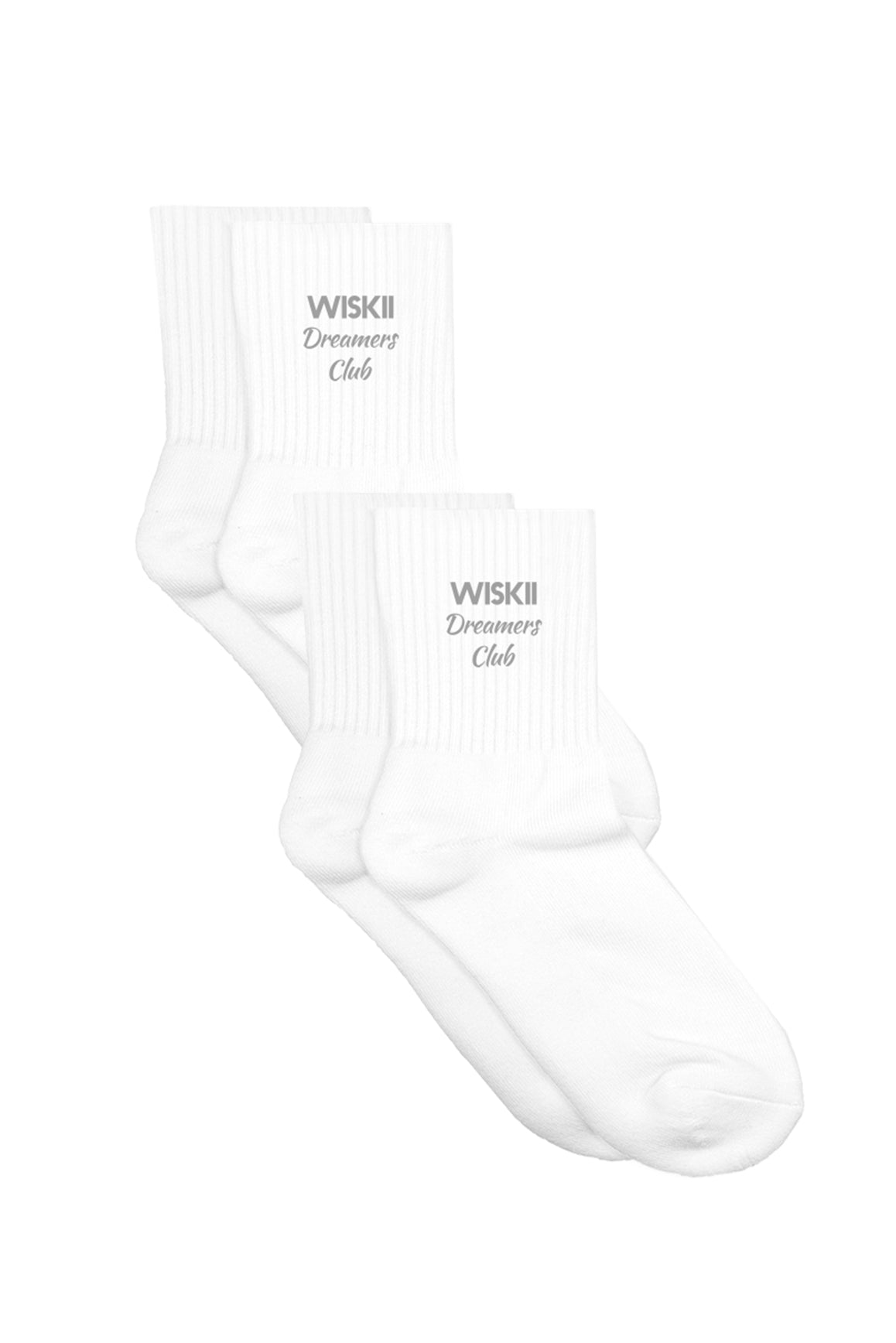 WISKII Tennis Socks 2-Pack