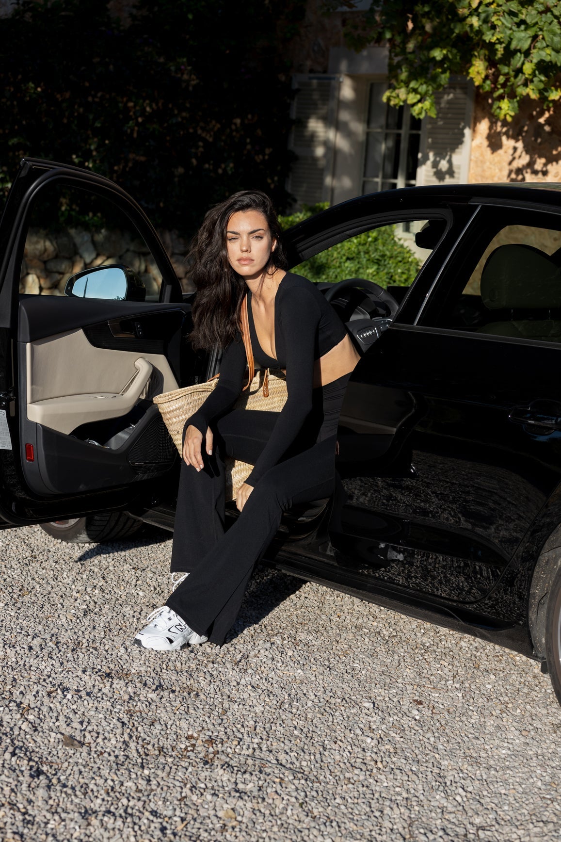 Twist-Front Long Sleeve Crop Top | Charming Crop Top | WISKII Active