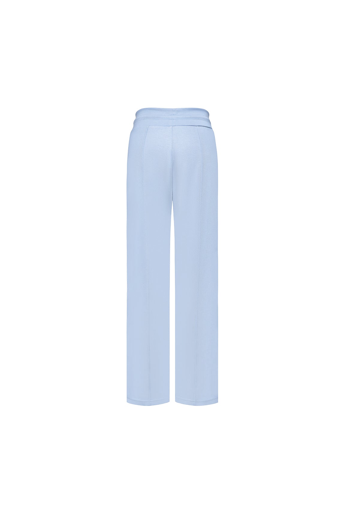Ivory high-waist Dreamy Wide Leg Pants by WISKII, featuring a flowing silhouette and comfortable fit.