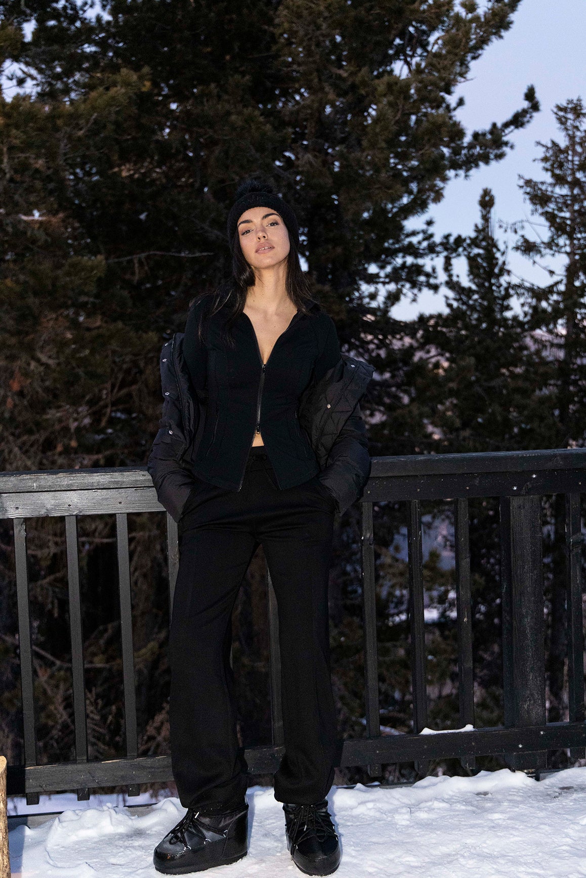 Ivory high-waist wide leg pants from WISKII, featuring a flowy silhouette and soft fabric for a relaxed fit.