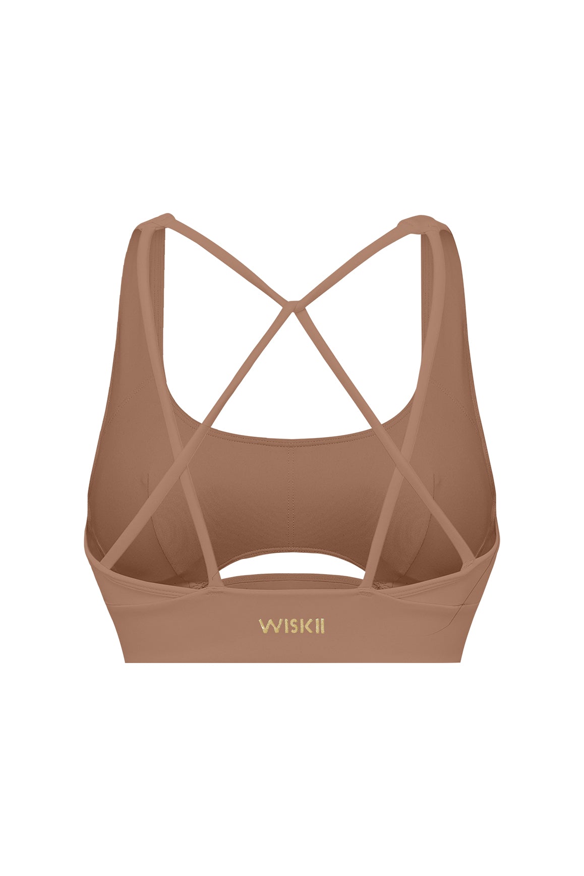 WISKII Vibrant Strapback Bra | Tuscan Tan | WISKII Active