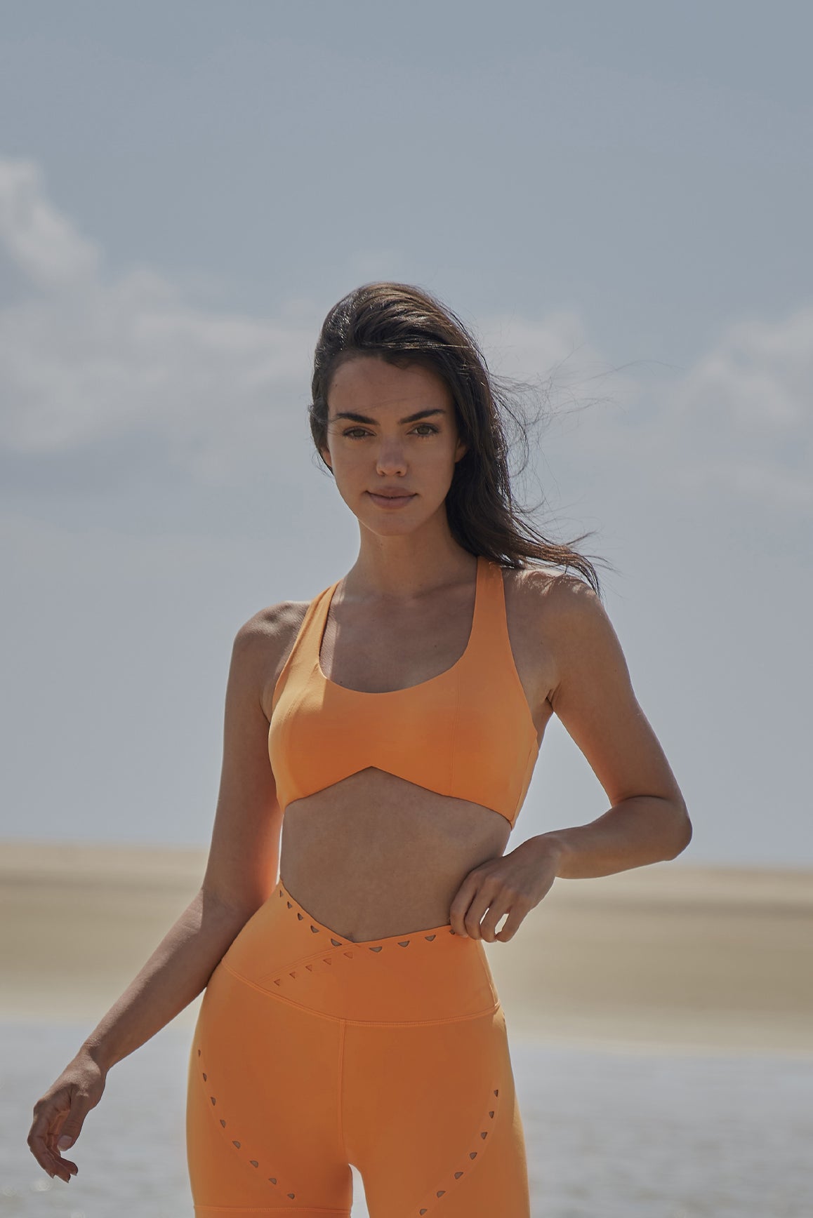 Dreamy Cutout Yoga Bra-WISKII