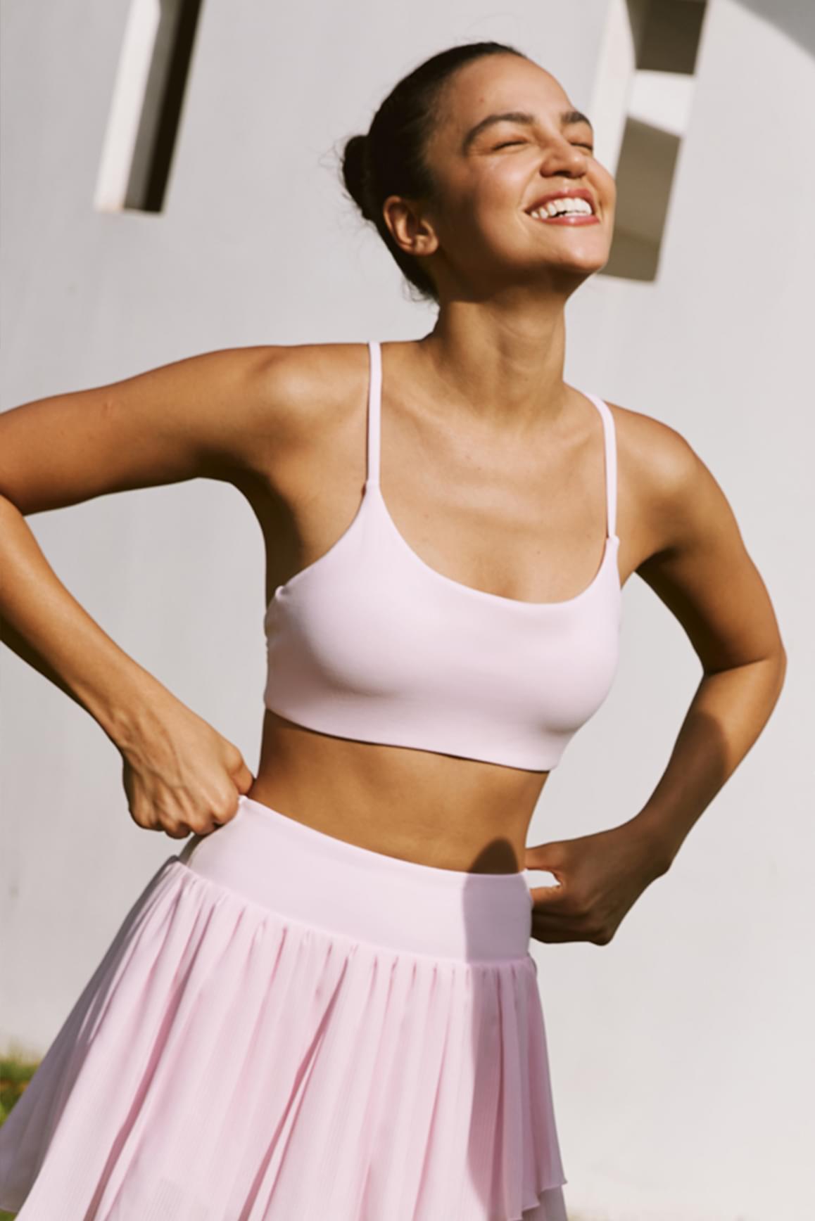 WISKII Stay Put Straps Bra - WISKIIWS392balletblushS
