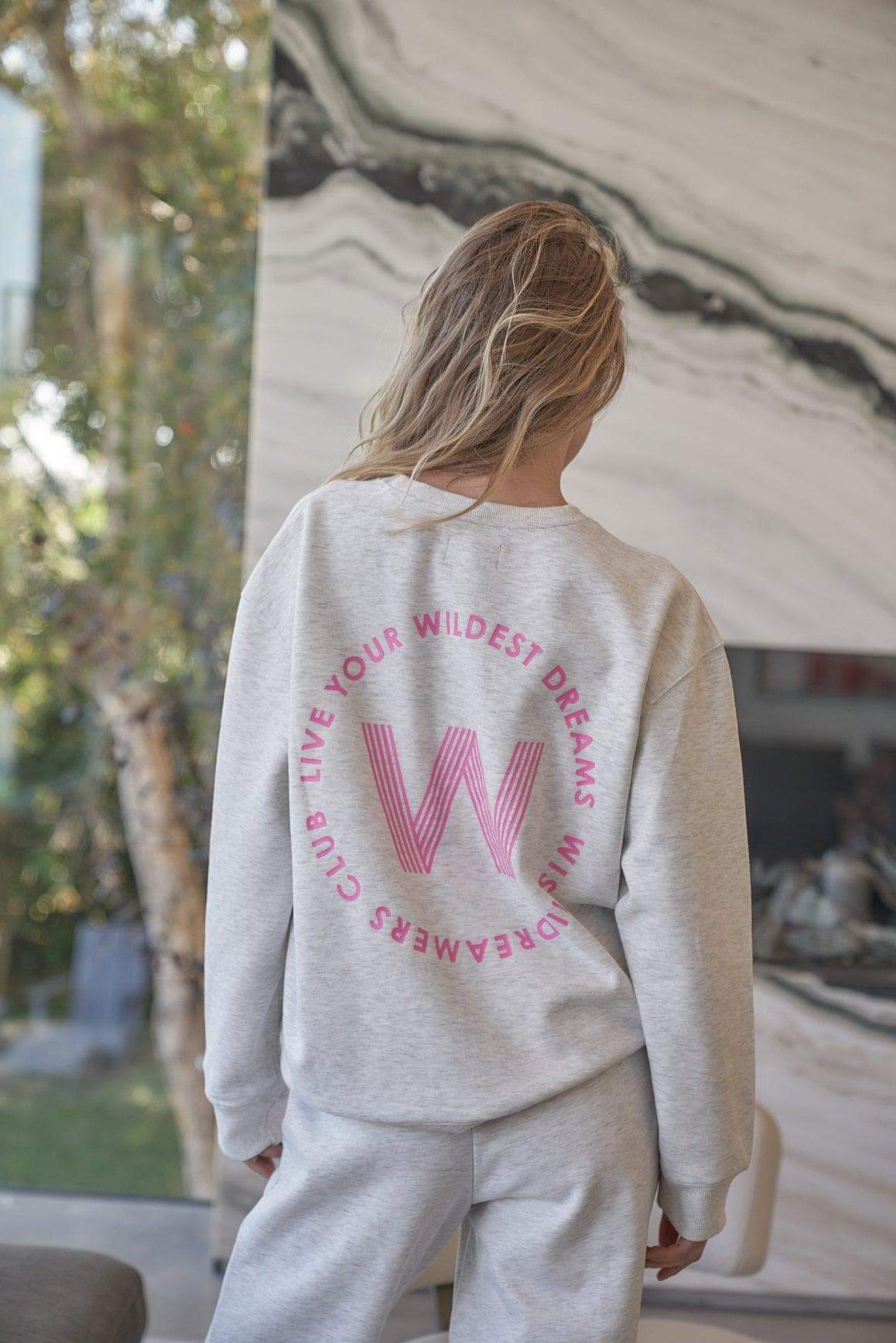 Classic Crewneck Sweatshirt - WISKIIWS256heathergreyS